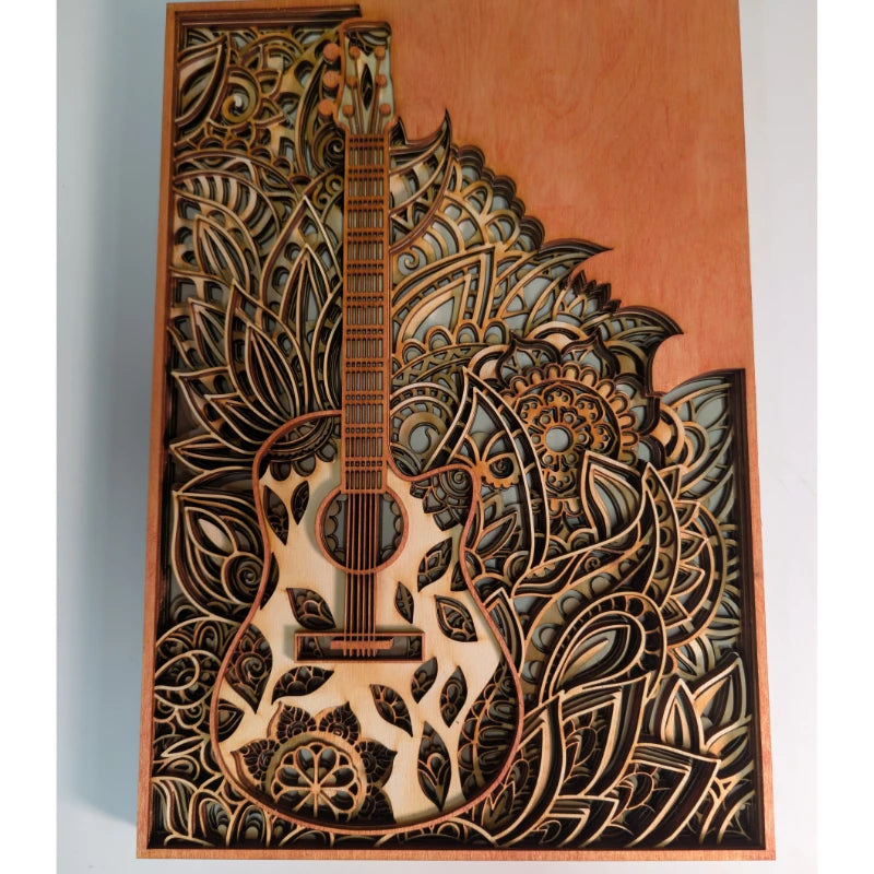 Décoration Murale Guitare
