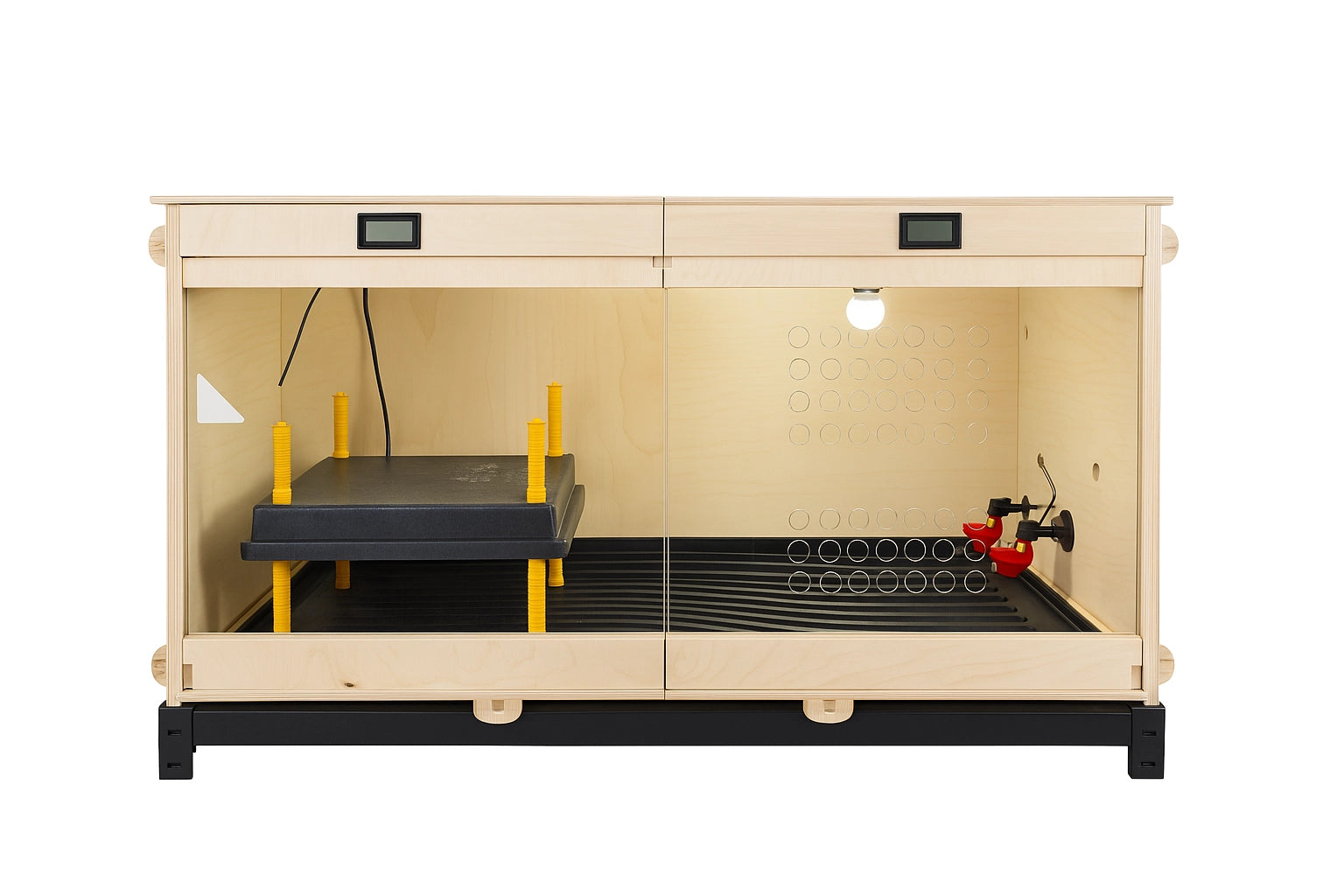 🐥 Éleveuse de Poussins Personnalisable – Bois Contreplaqué 78x38x45 cm