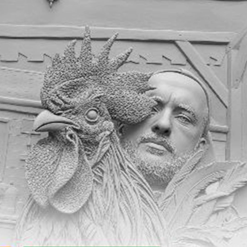 Portrait 3D sur Bois – Gravure CNC Personnalisée