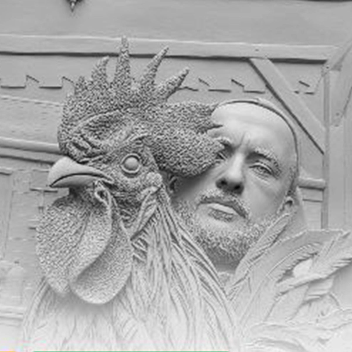 Portrait 3D sur Bois – Gravure CNC Personnalisée