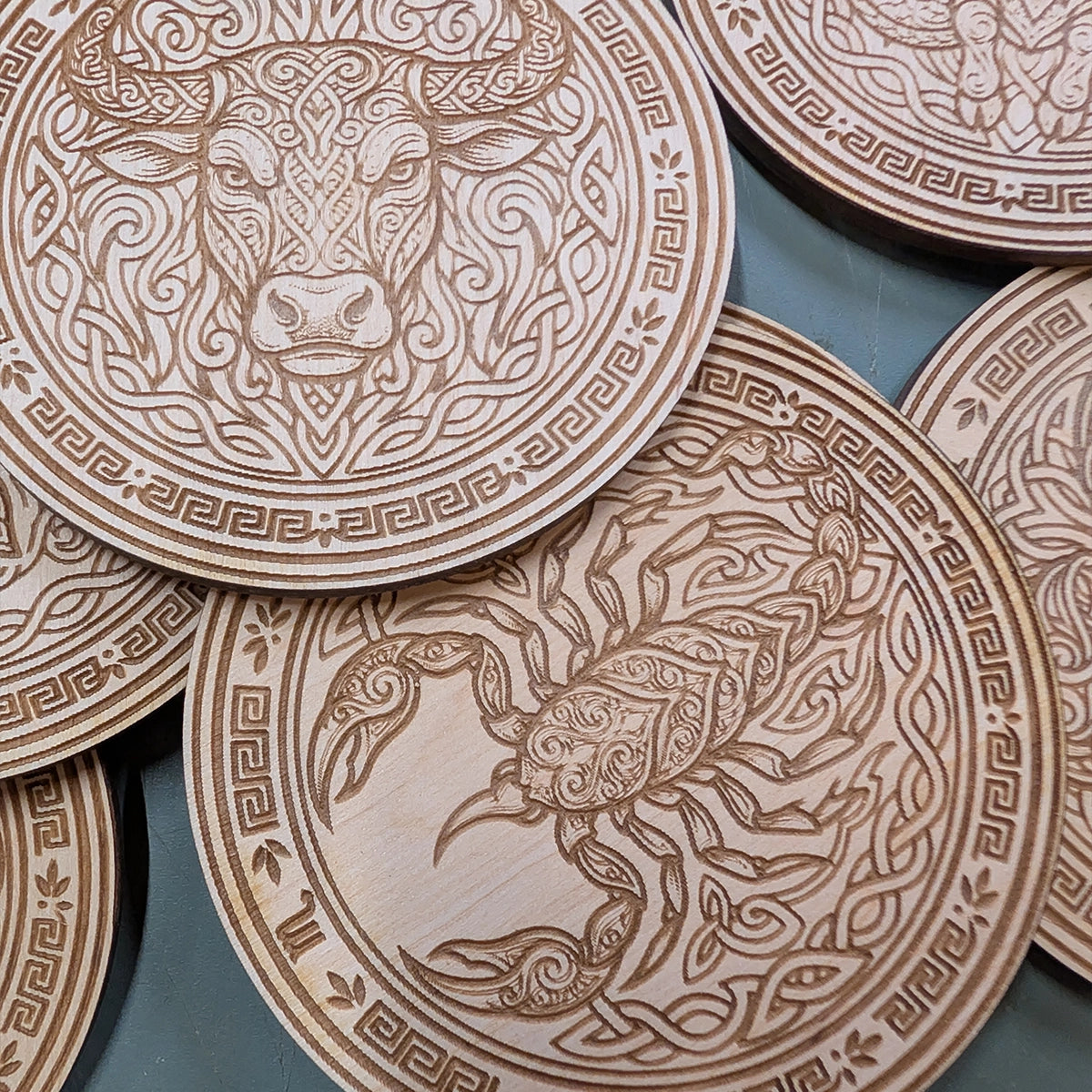 Dessous de verres Signes du Zodiaque